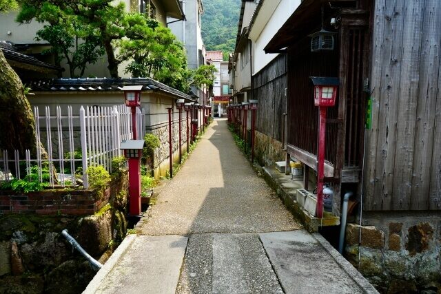 弁天参道（倉吉市）