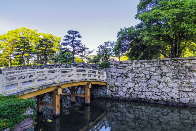 徳島城跡・数寄屋橋（徳島市）